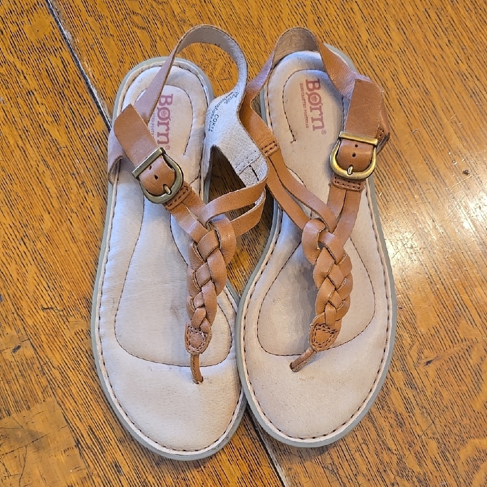 Born Lake Braided Sandals